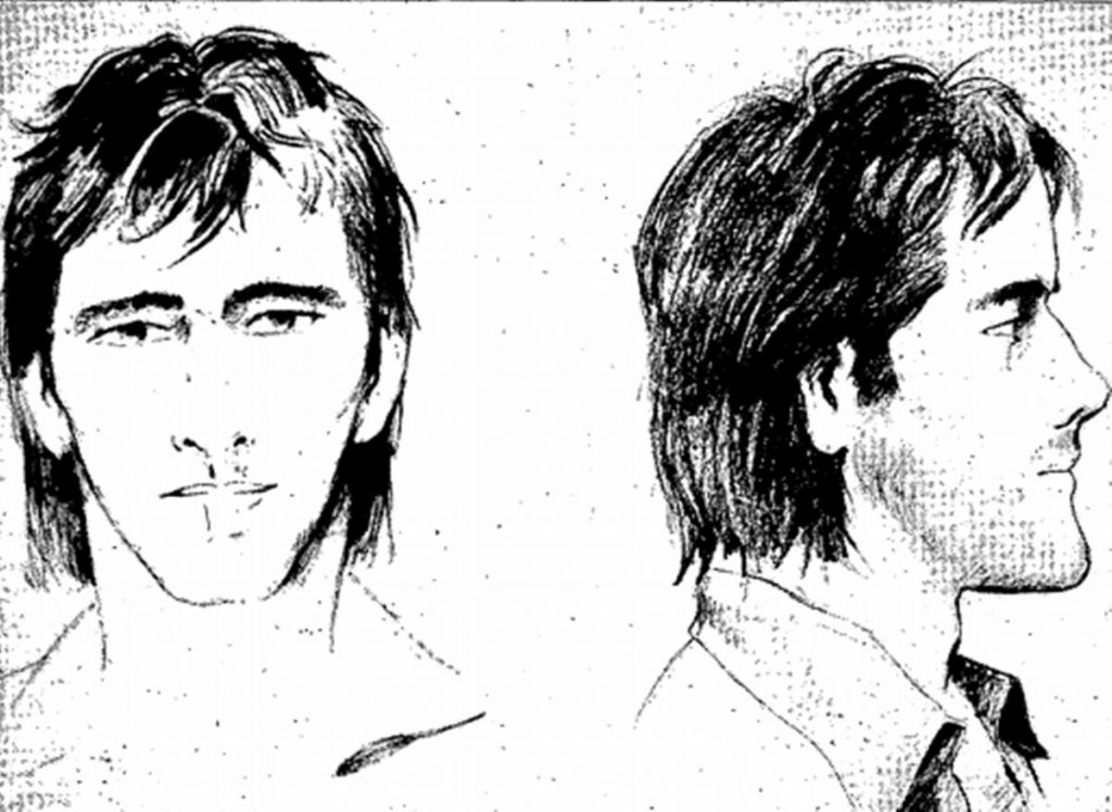 Retrato robot del presunto homicida de Santiago Fernández. DA